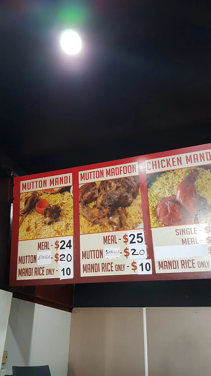 Menu, BAKERS INN Lakemba