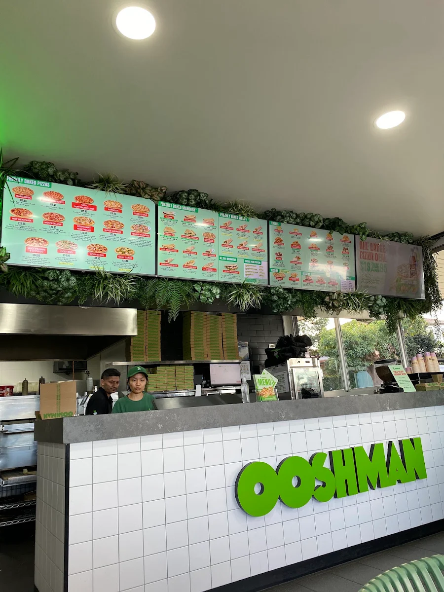 Menu, OOSHMAN Sans Souci