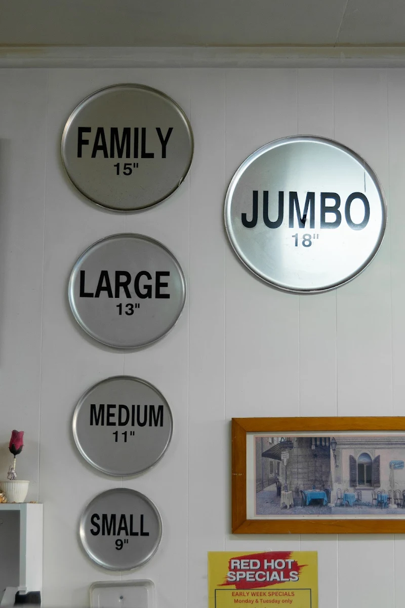 Menu, Nambour Pizza & Pasta