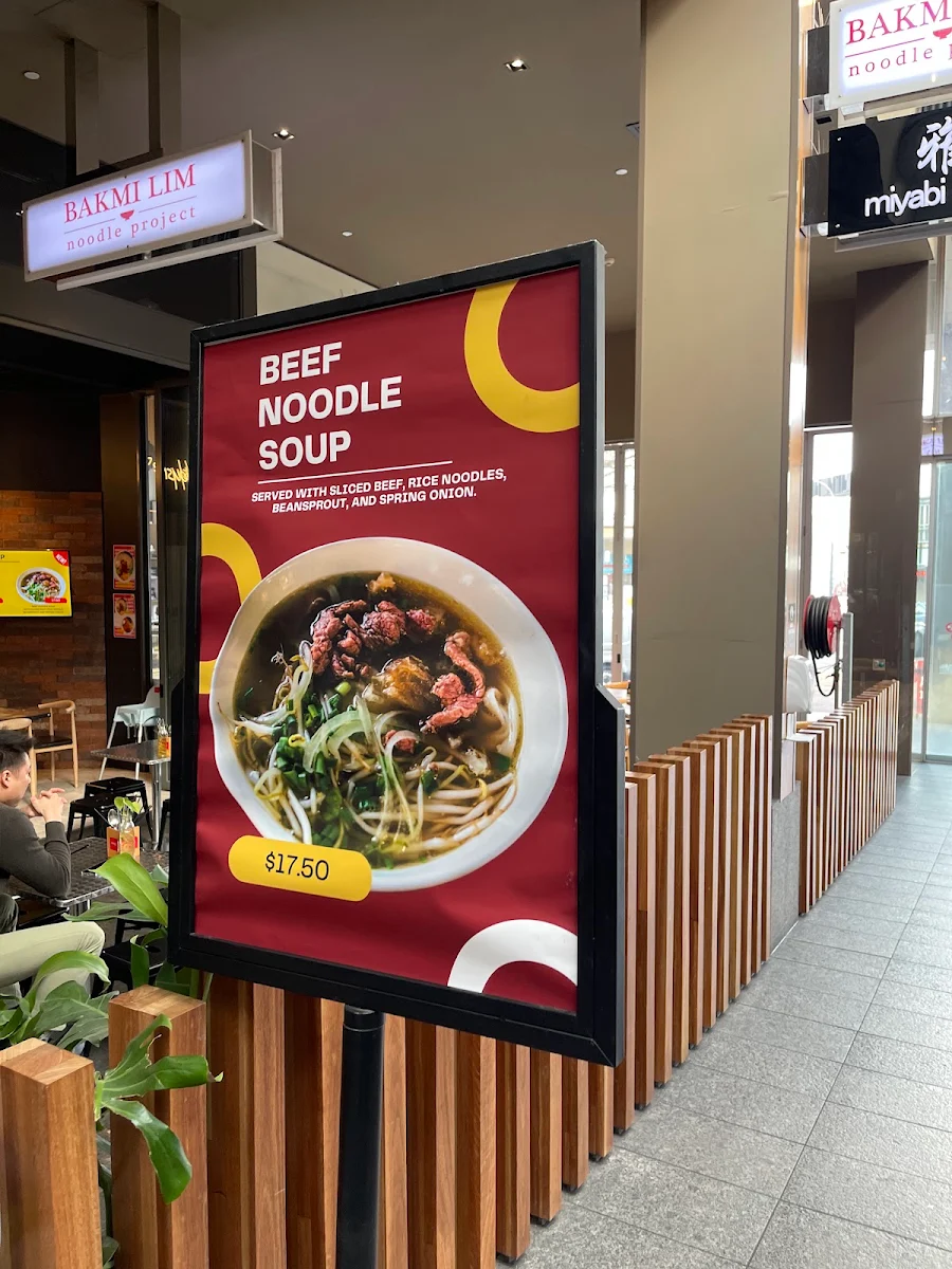 Menu, Bakmi Lim Norwood