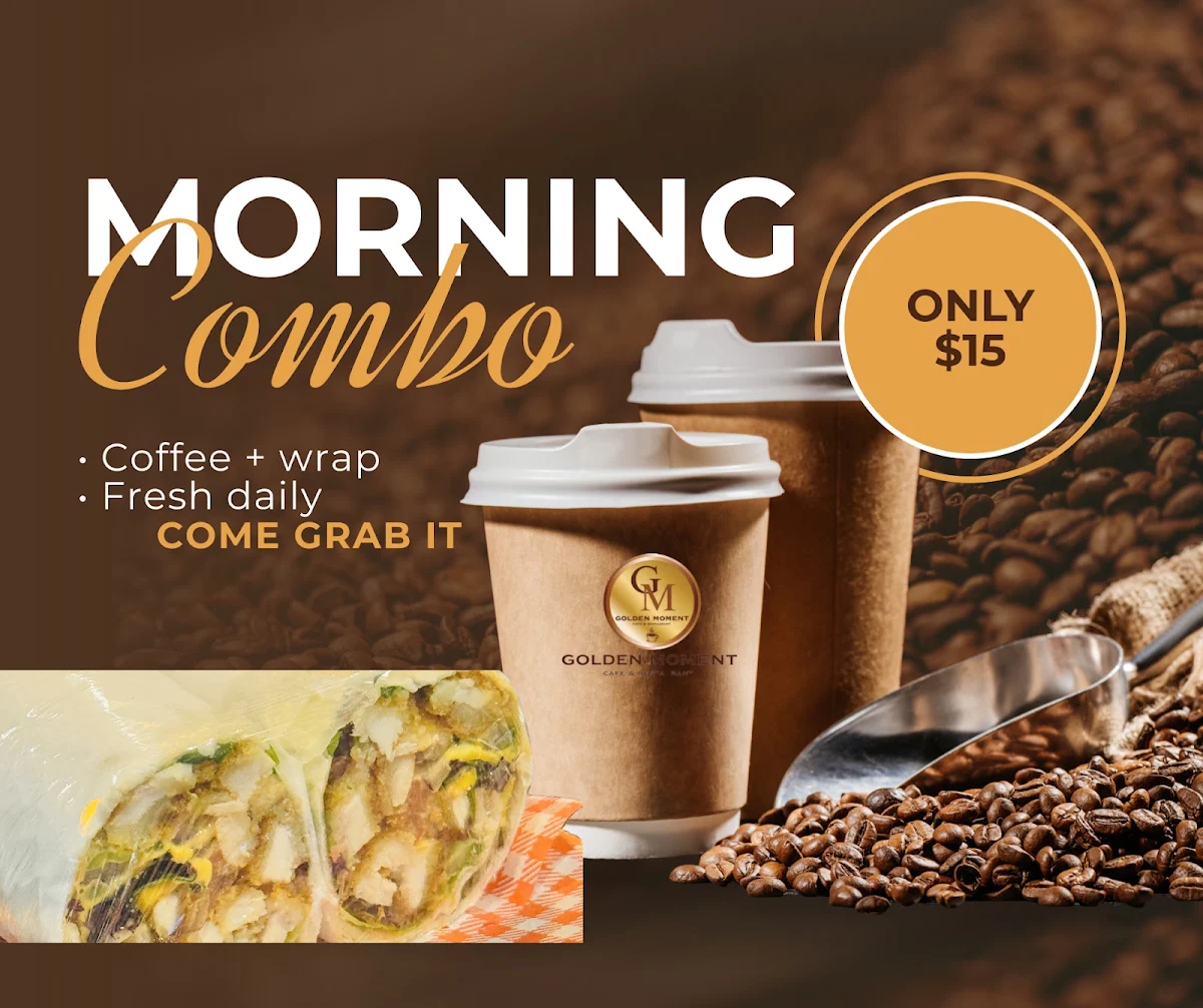 Menu, Golden Moment Cafe & Restaurant