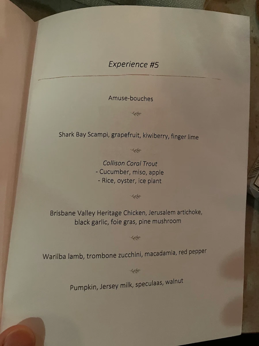 Menu, Restaurant Dan Arnold