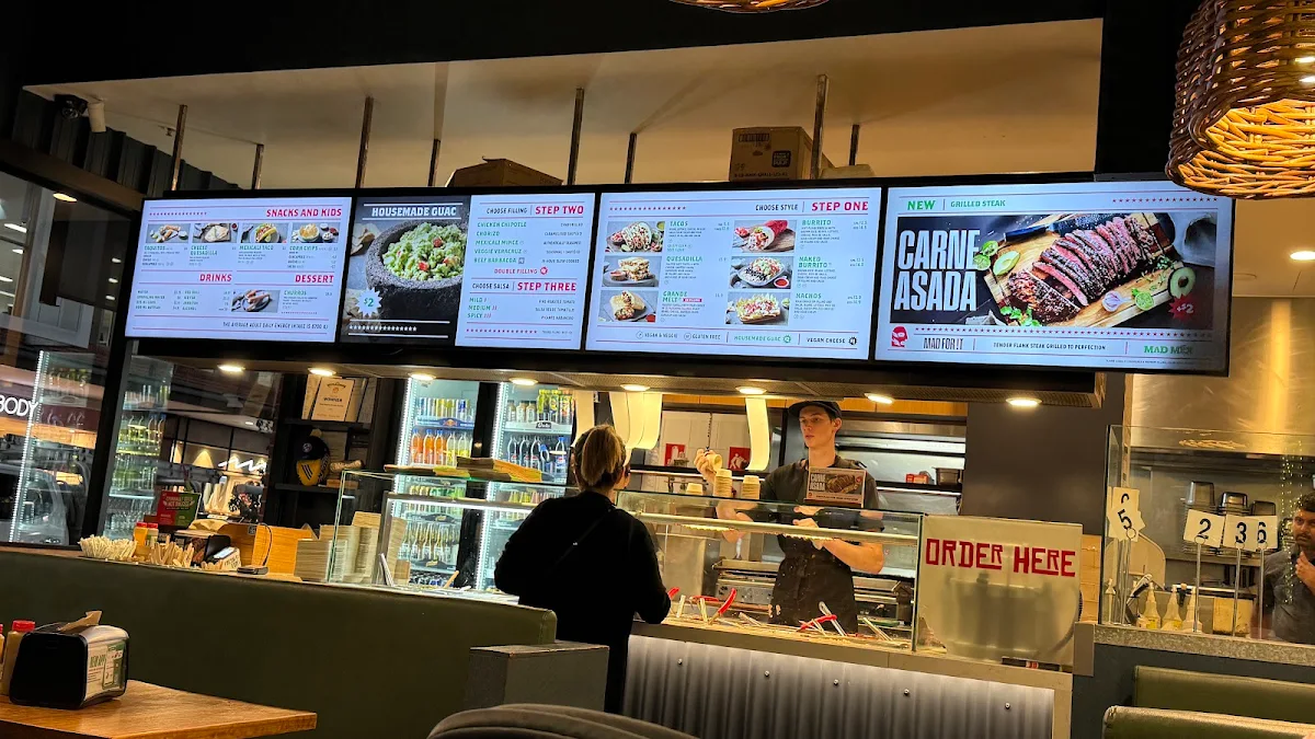 Menu, Mad Mex Rouse Hill