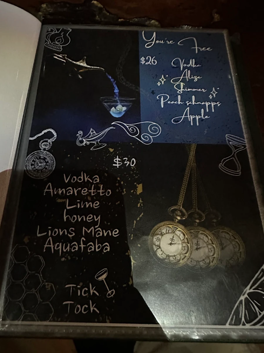 Menu, Saga Bar
