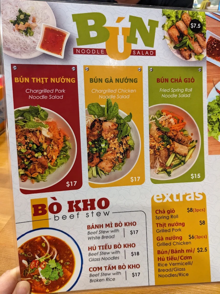 Menu, Com Tam Saigon
