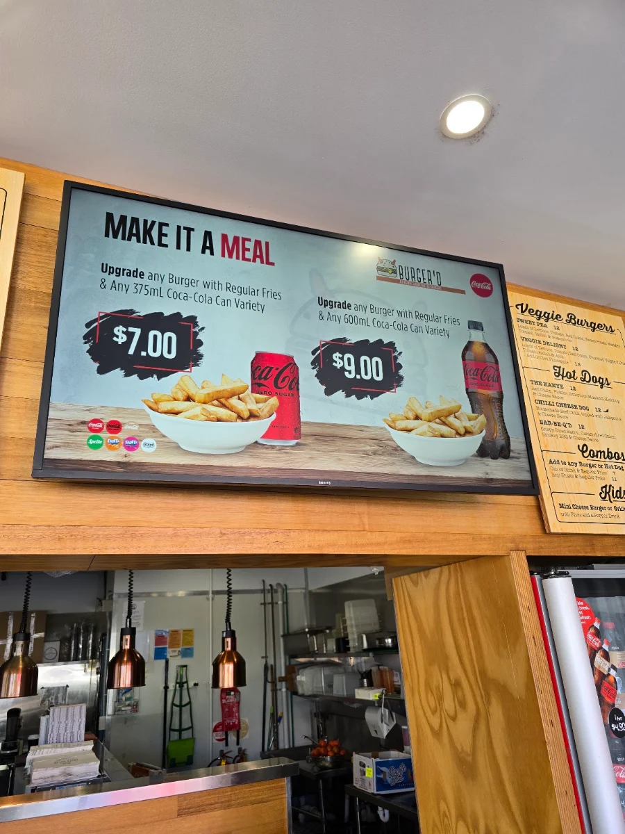 Menu, Burger’D Ashmore