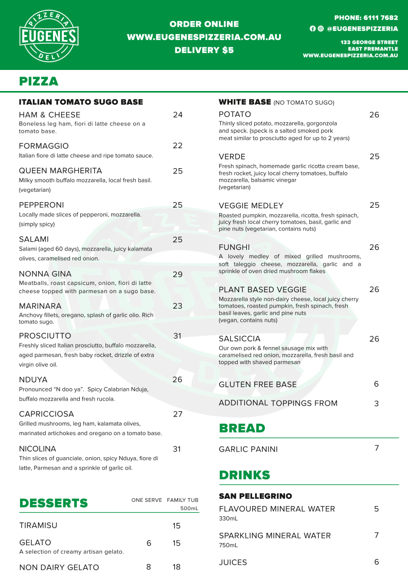 Menu photo 1