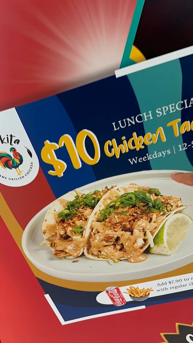 Menu, Chickita® - Flame Grilled Chicken (Sanctuary Lakes)