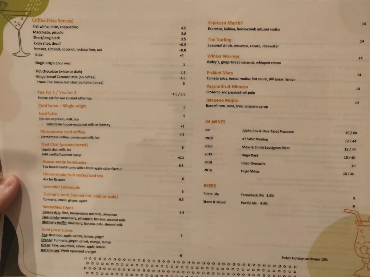 Menu, Pickle in the Middle