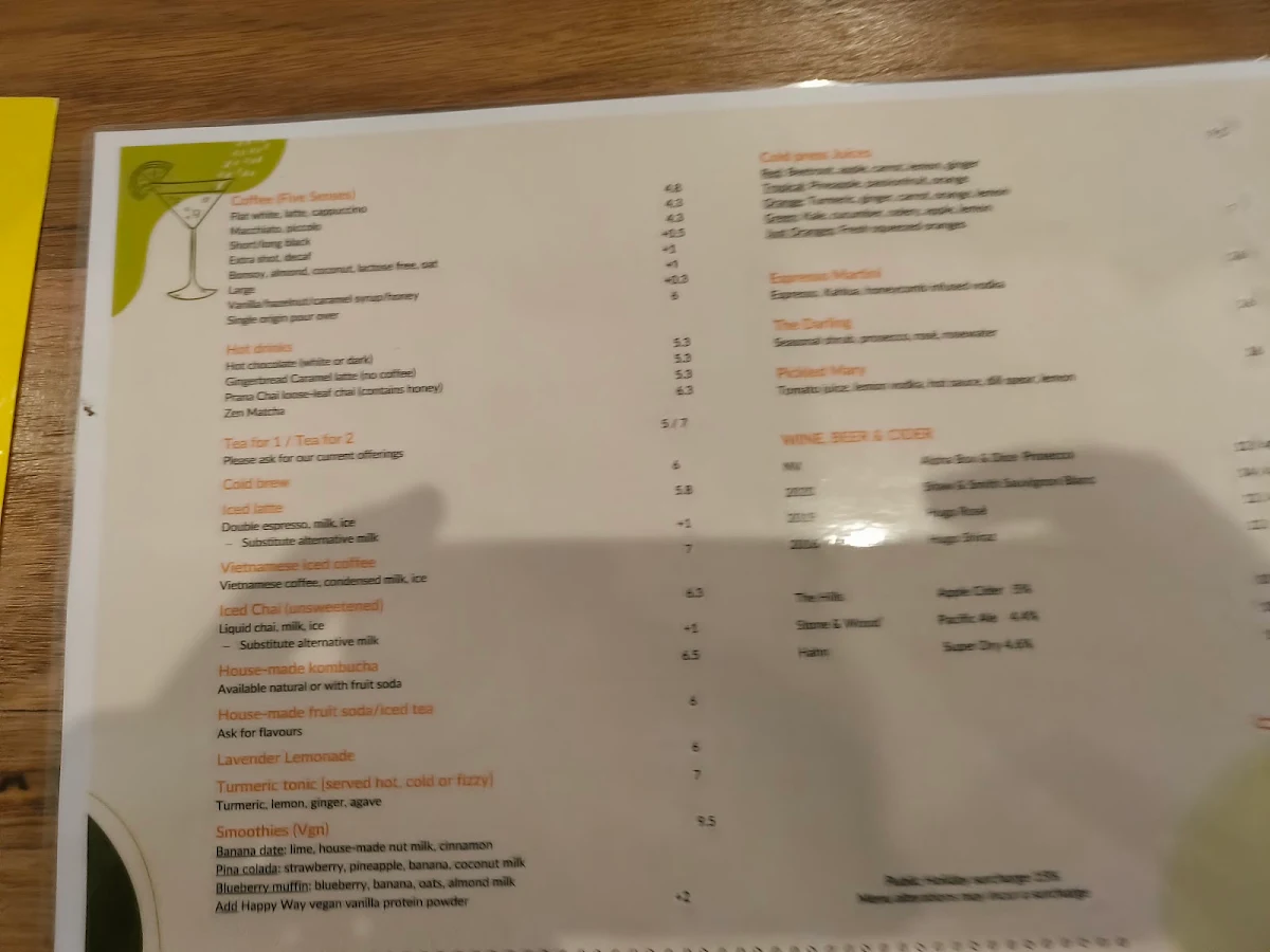 Menu, Pickle in the Middle