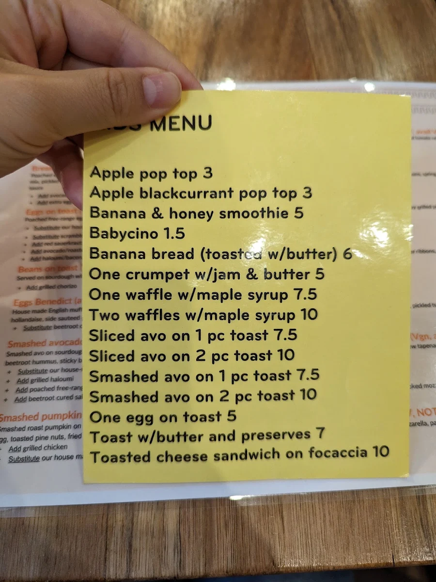 Menu, Pickle in the Middle