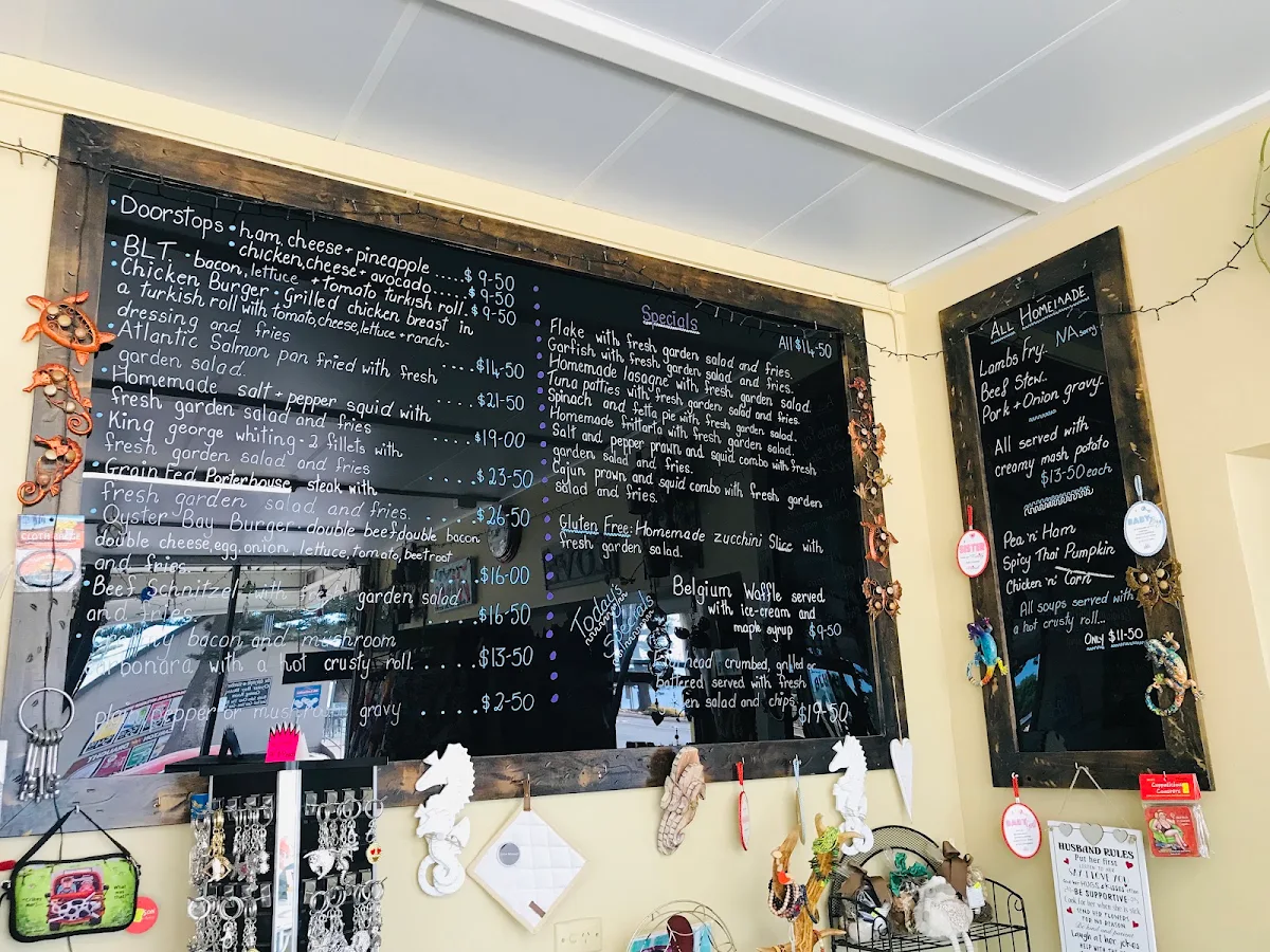 Menu, Peterson’s Blue Lime Cafe & Deli