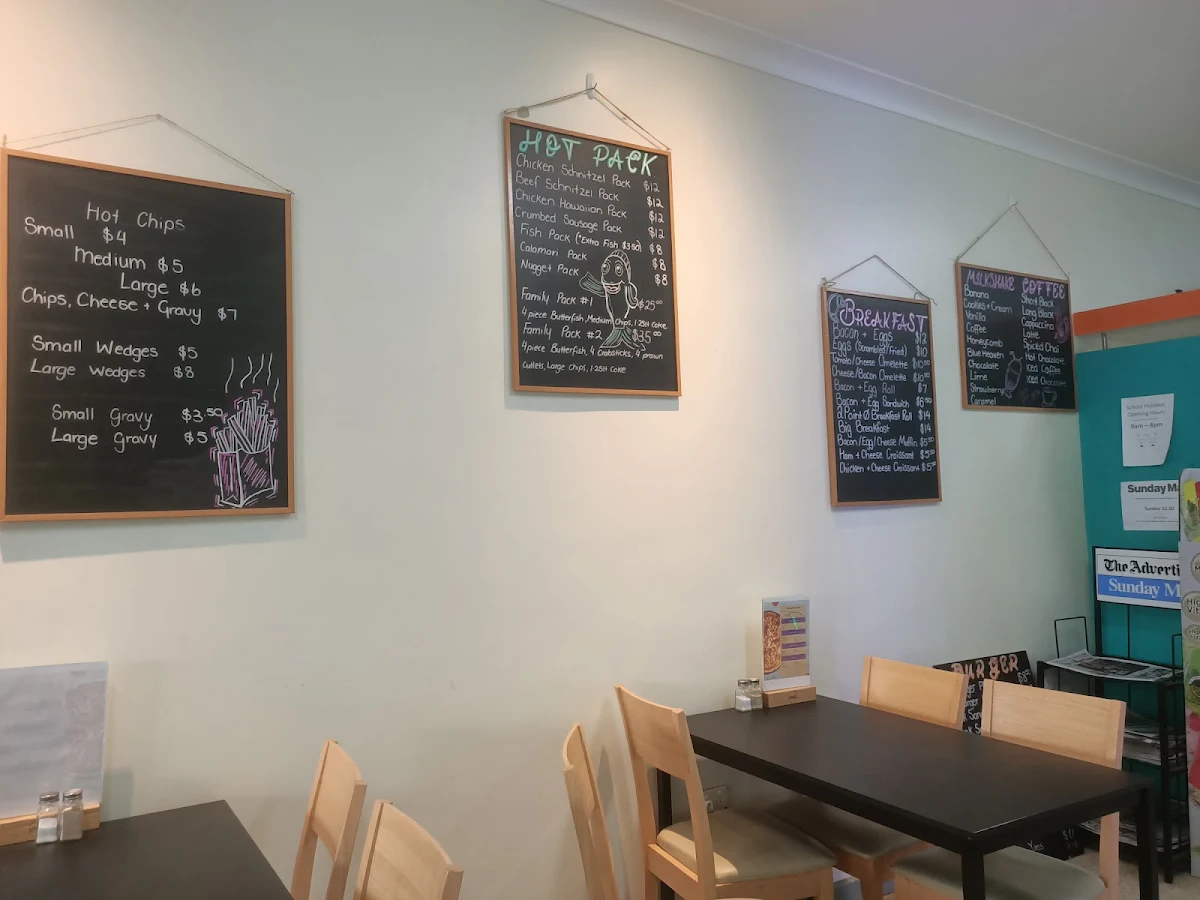 Menu, George street kitchen