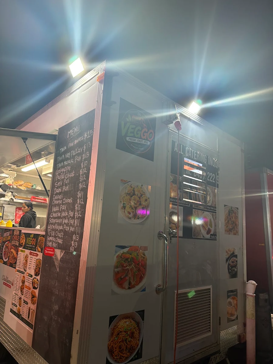 Menu, VEGGO INDIAN STREET FOOD