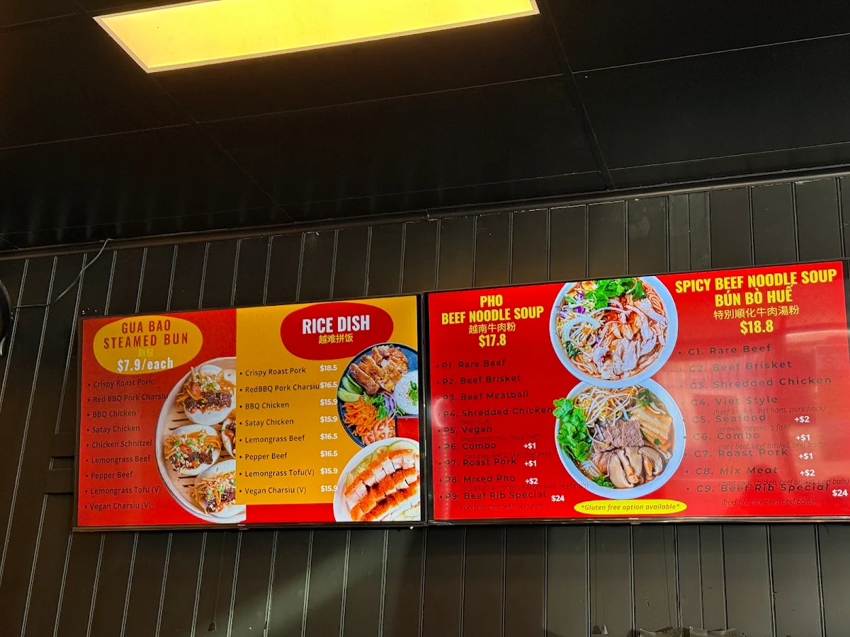 Menu, Ja & Jon Banh Mi
