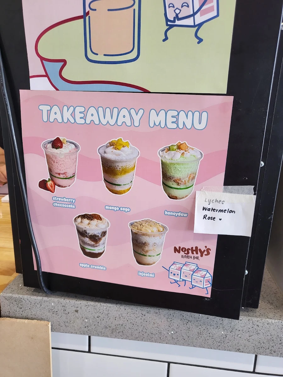 Menu, Kimasu