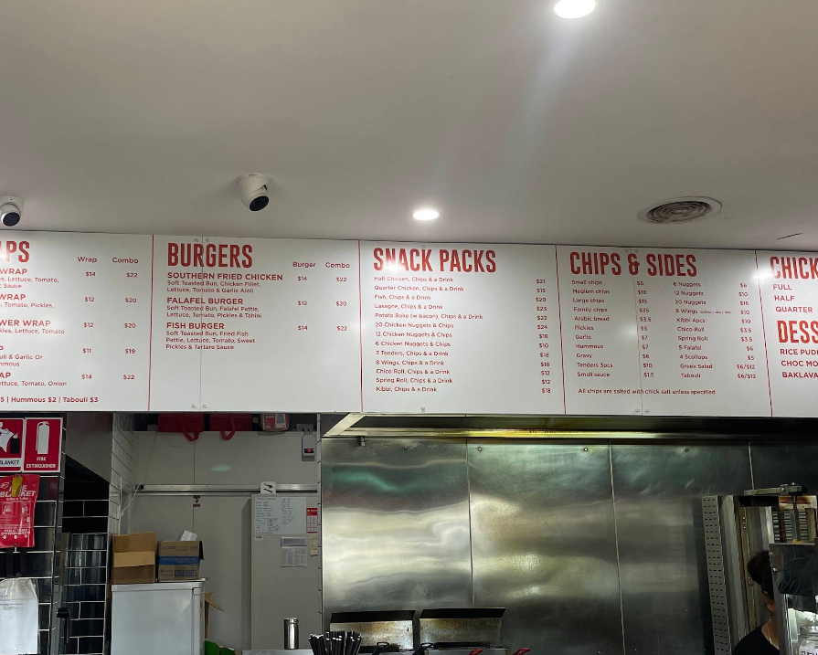 Menu, Chick 'n' Co
