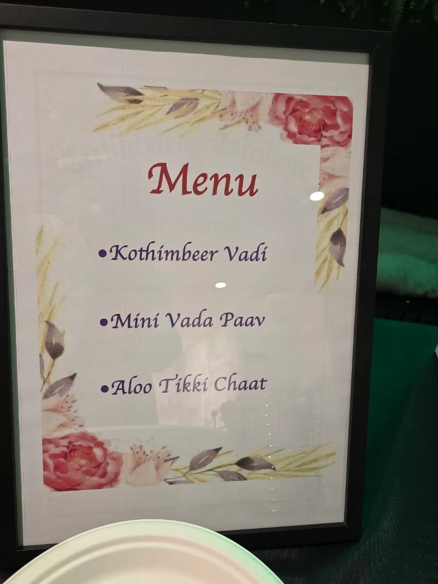 Menu, Chai ‘N’ Chilli Clayton