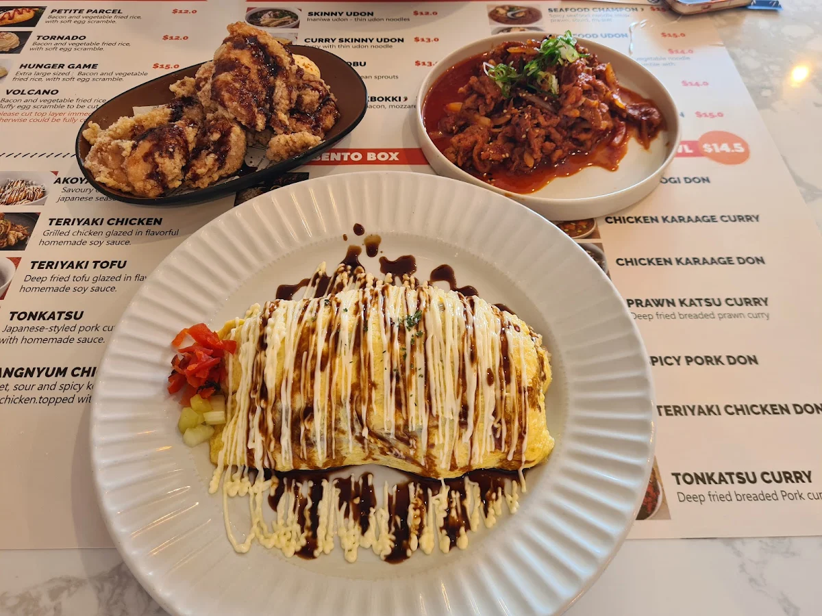 Menu, OMUPAPA