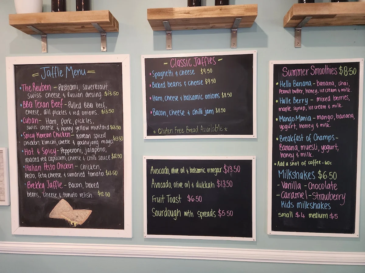 Menu, Hello Garry