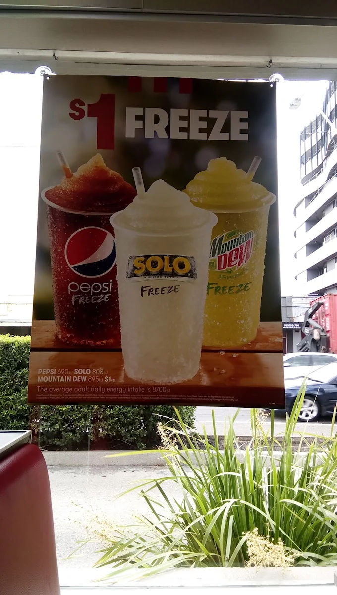 Menu, KFC Coburg