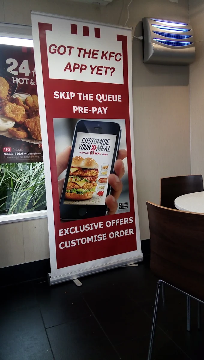 Menu, KFC Coburg