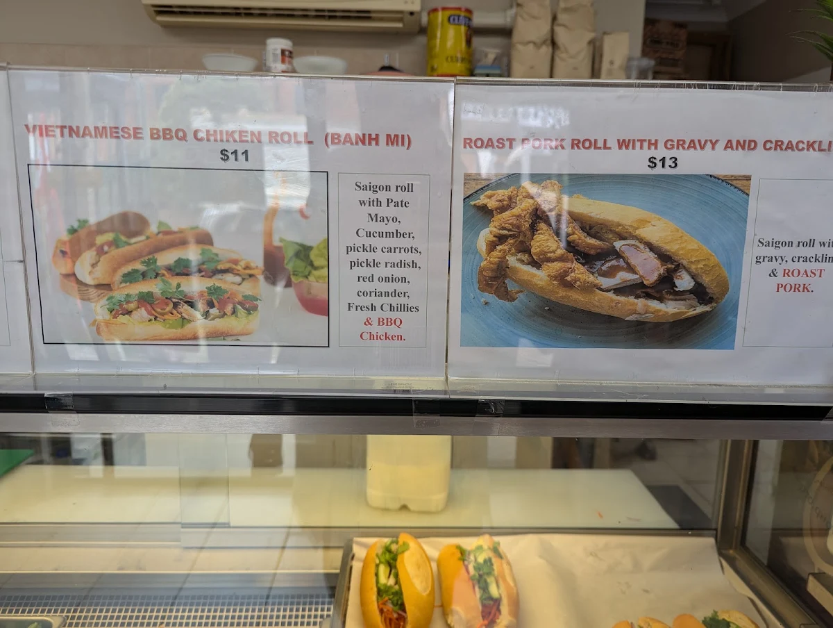 Menu, Chubbies Takeaway