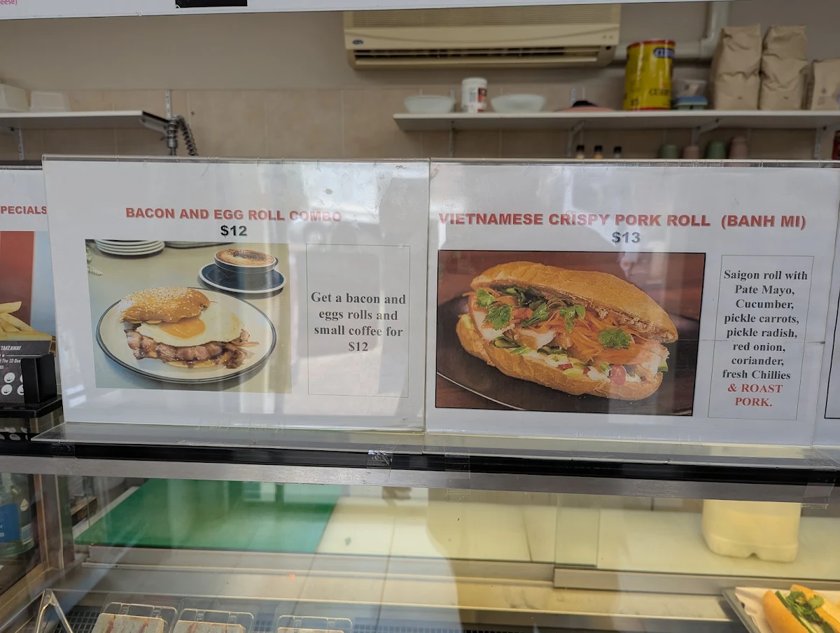 Menu, Chubbies Takeaway