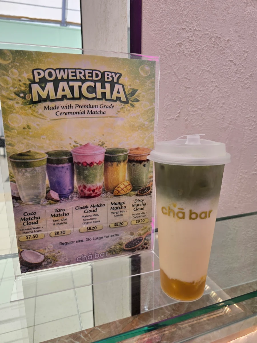Menu, Cha Bar Wattle Grove