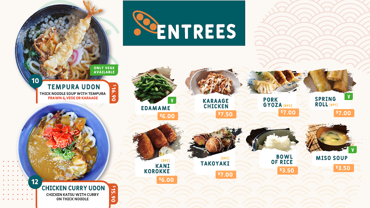 Menu, Sushi On Coorparoo