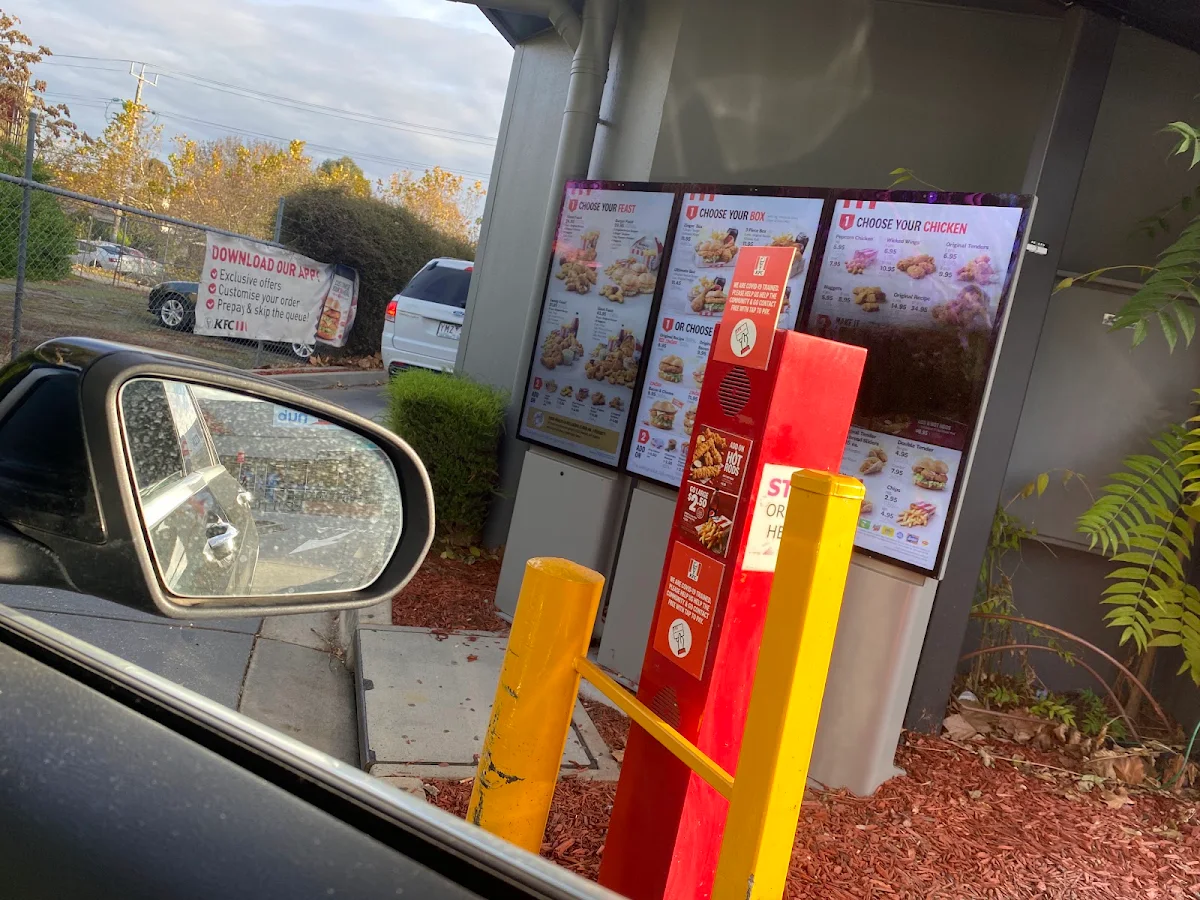 Menu, KFC Seymour