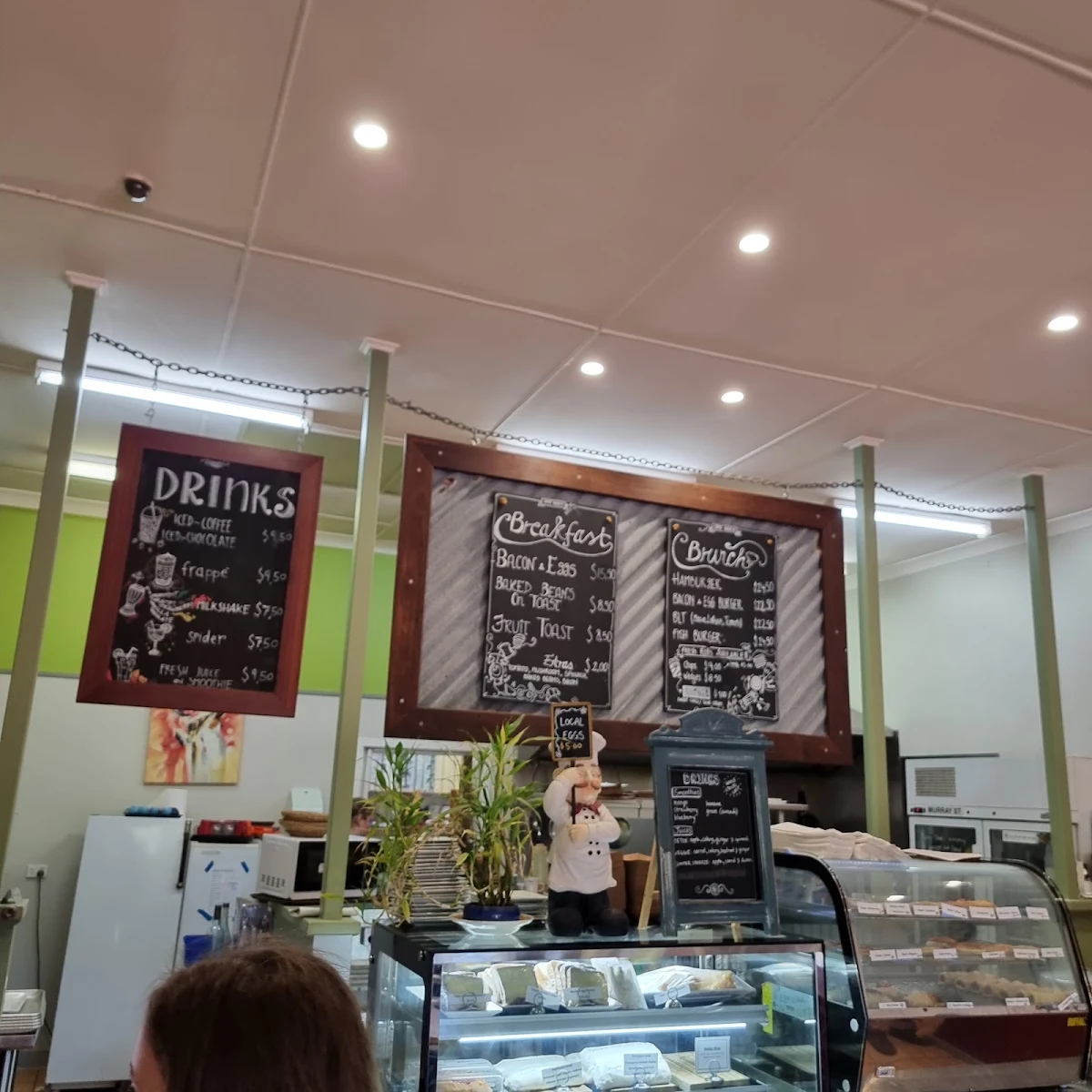 Menu, Café Brasil
