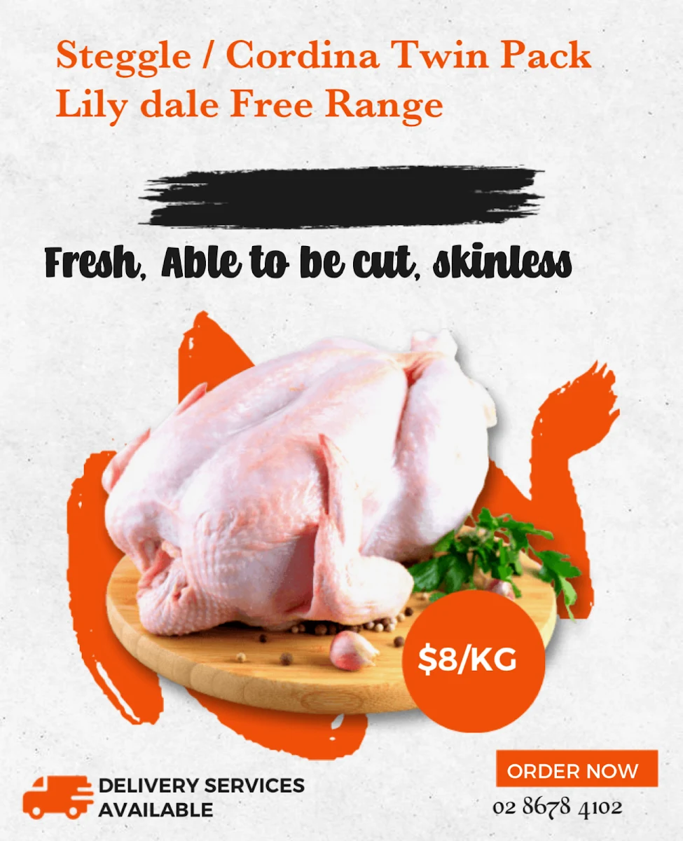 Menu, Lily's Chicken