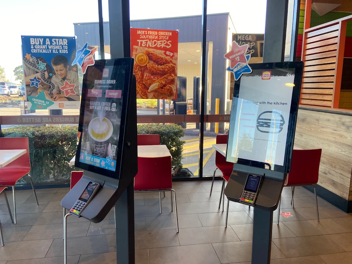 Menu, Hungry Jack's Burgers Cockburn