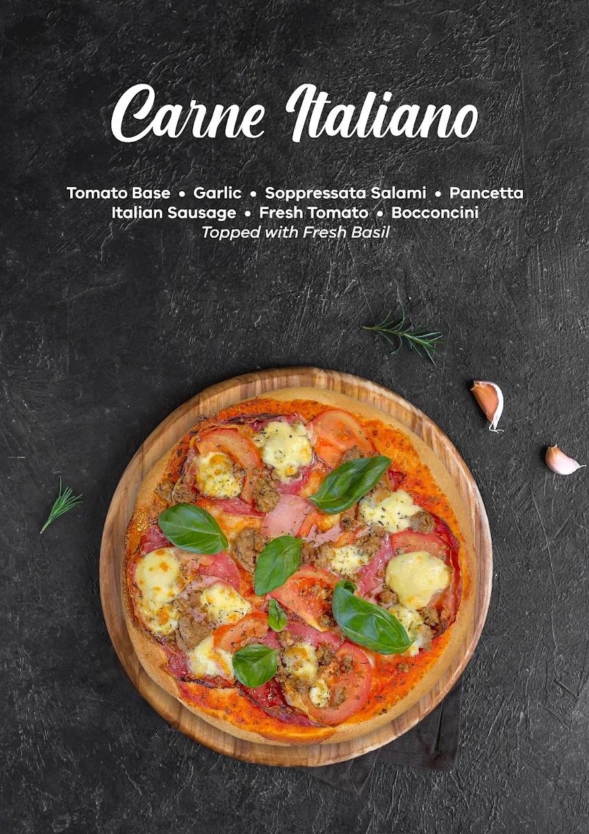 Menu, Napolitano Pizza
