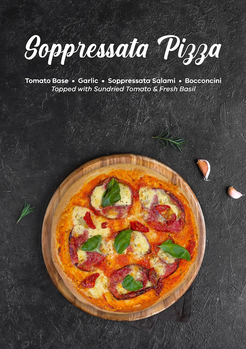 Menu, Napolitano Pizza