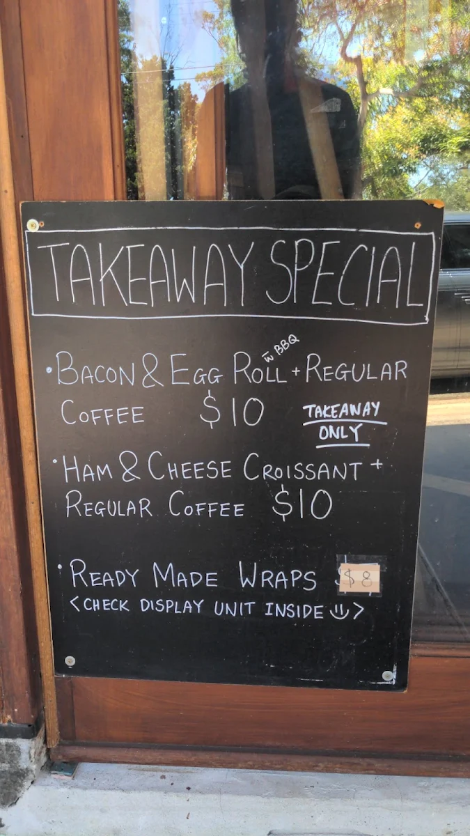Menu, Wooden Mill, Normanhurst: Manoush, Grill & Cafe