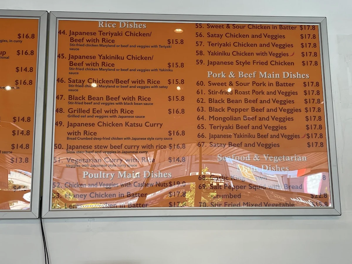 Menu, Noodle Mas