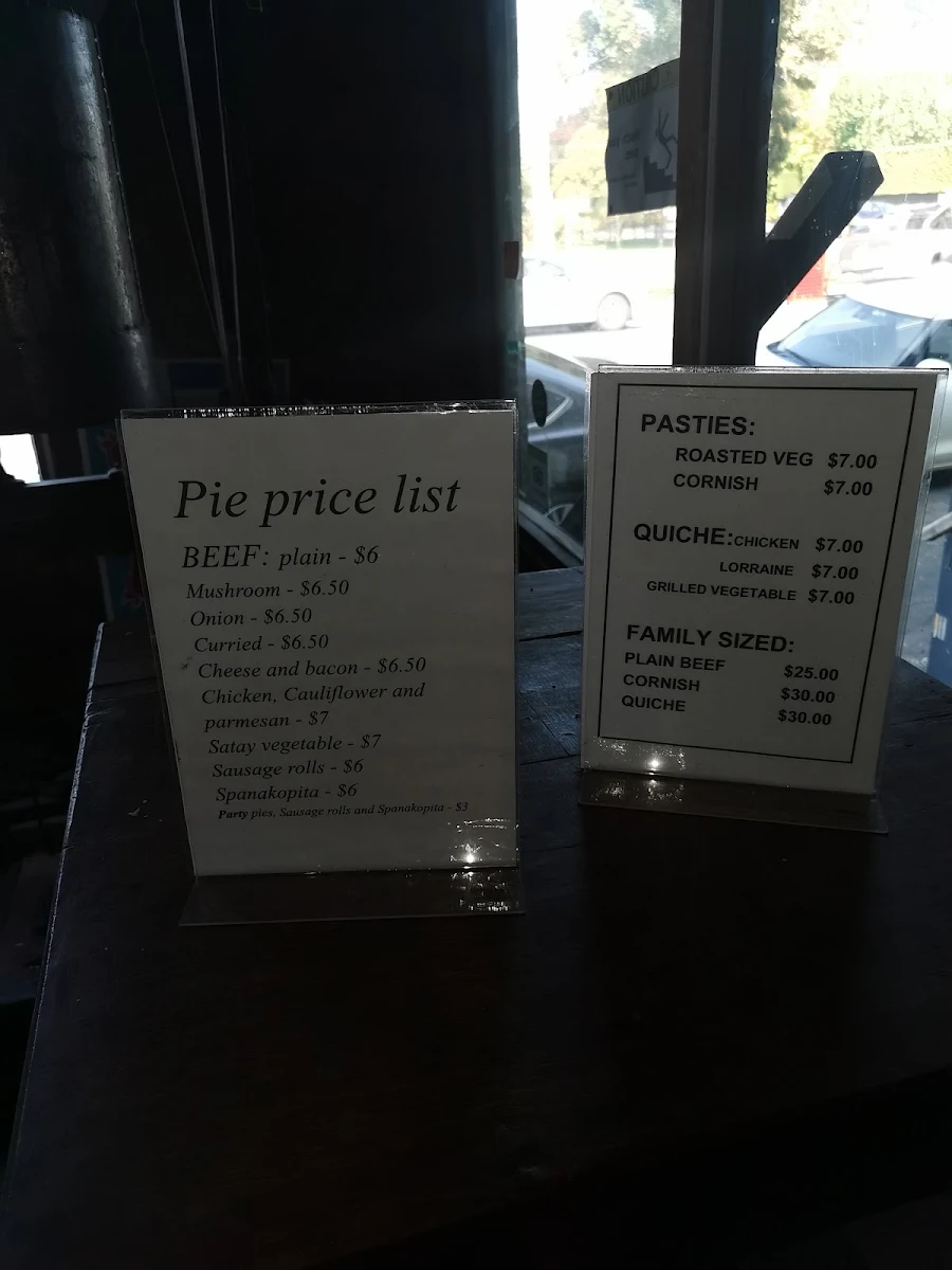 Menu, Grist Artisan Bakers