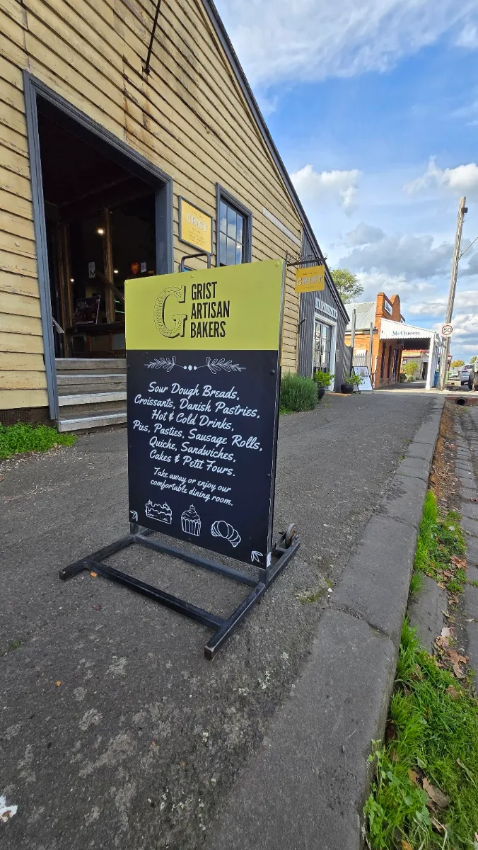 Menu, Grist Artisan Bakers