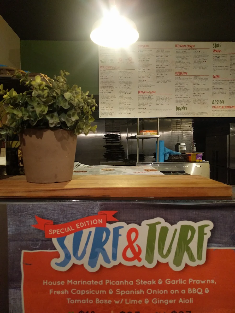 Menu, Rocketboy Pizza MAROUBRA