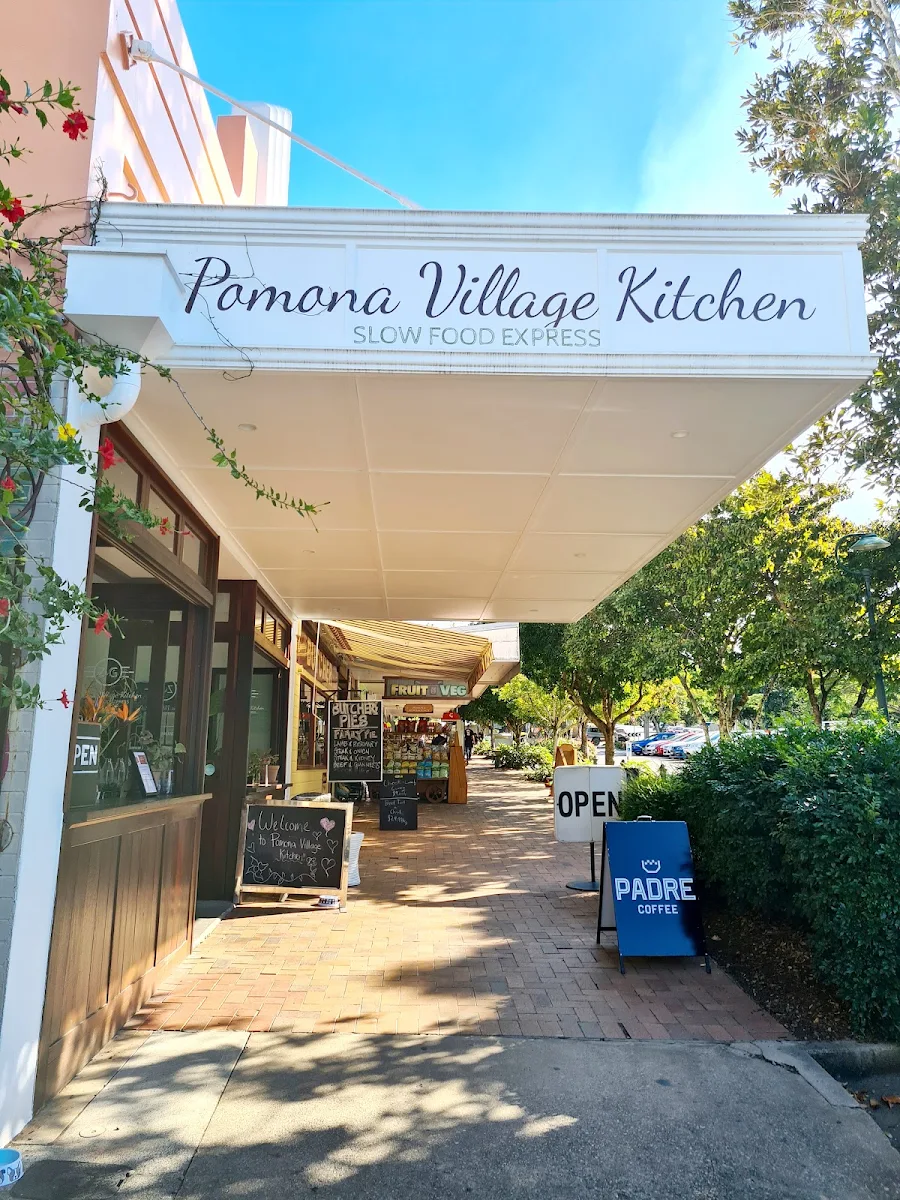 Menu, Pomona Village Kitchen