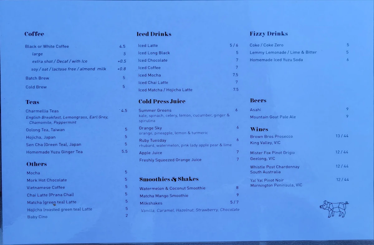 Menu, Baba Sus