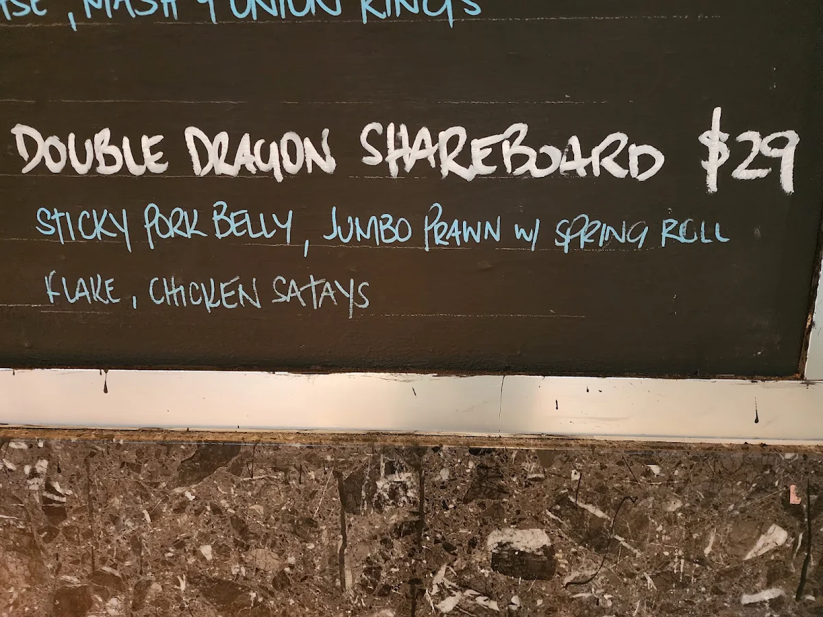 Menu, Caloundra Hotel