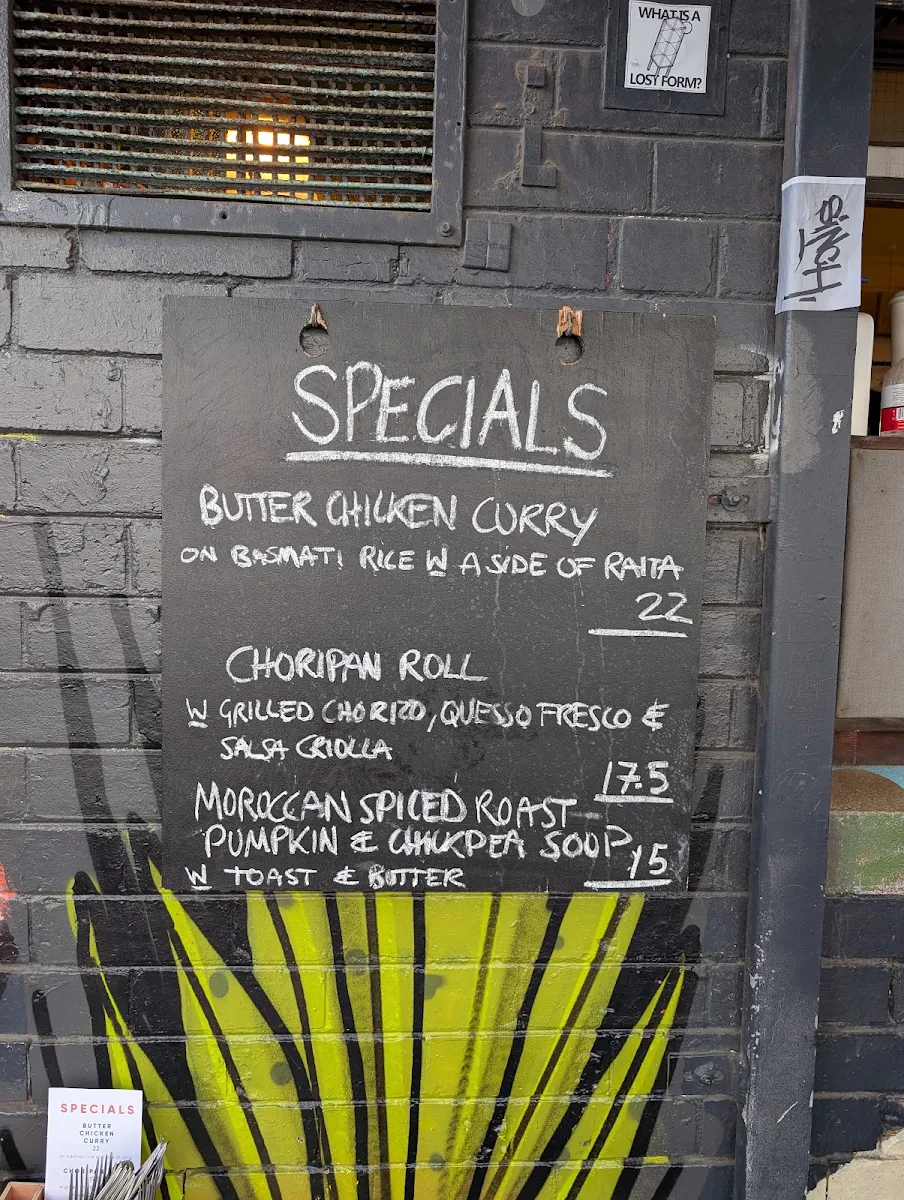 Menu, Wall Two 80