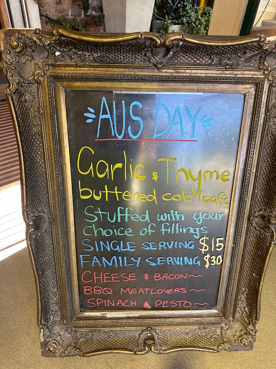 Menu, Wyong Milk Factory