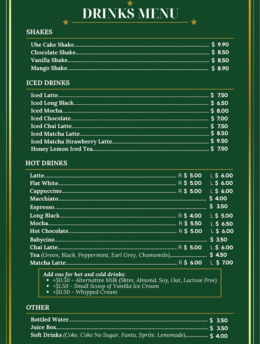 Menu photo 1