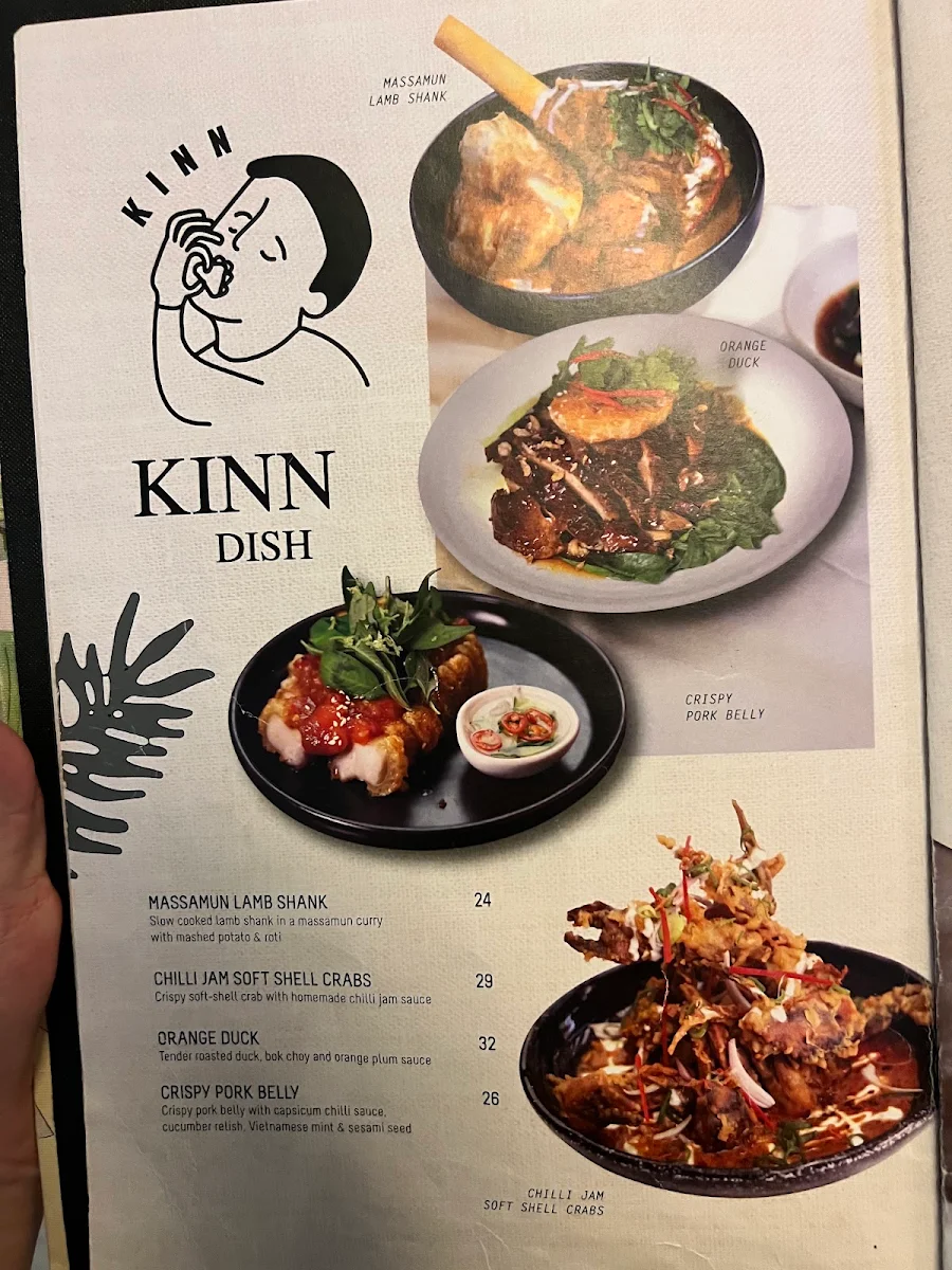 Menu, Kinn Niyom