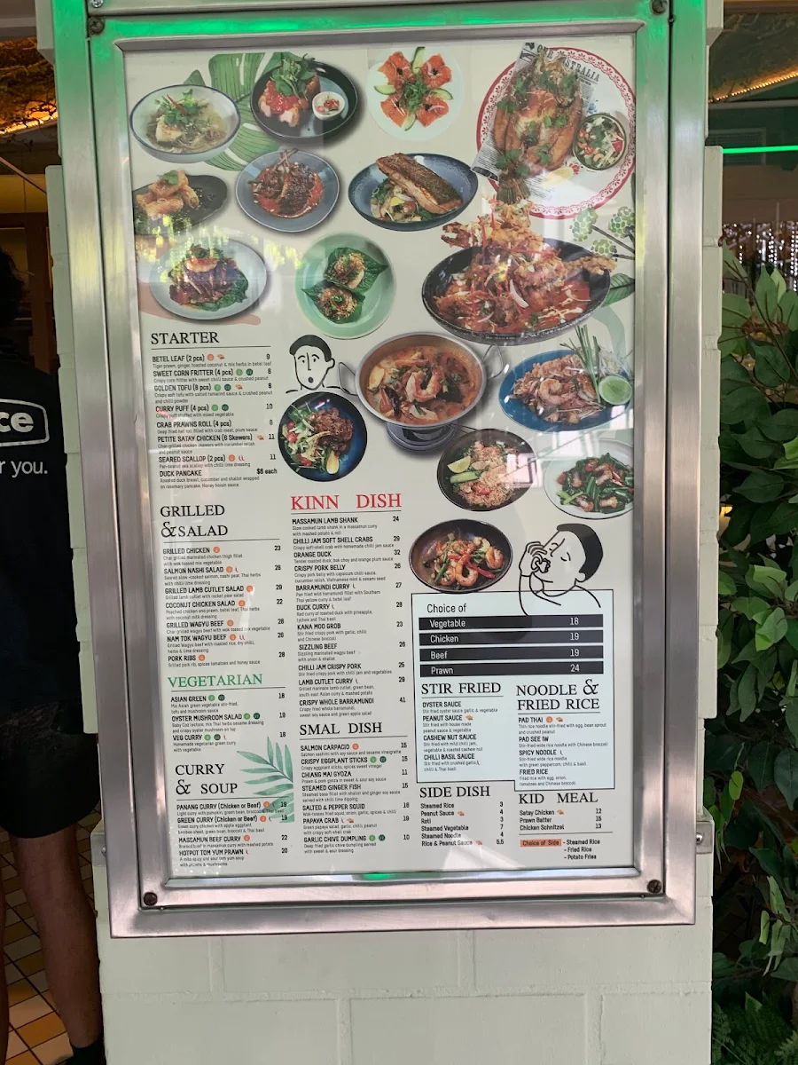 Menu, Kinn Niyom