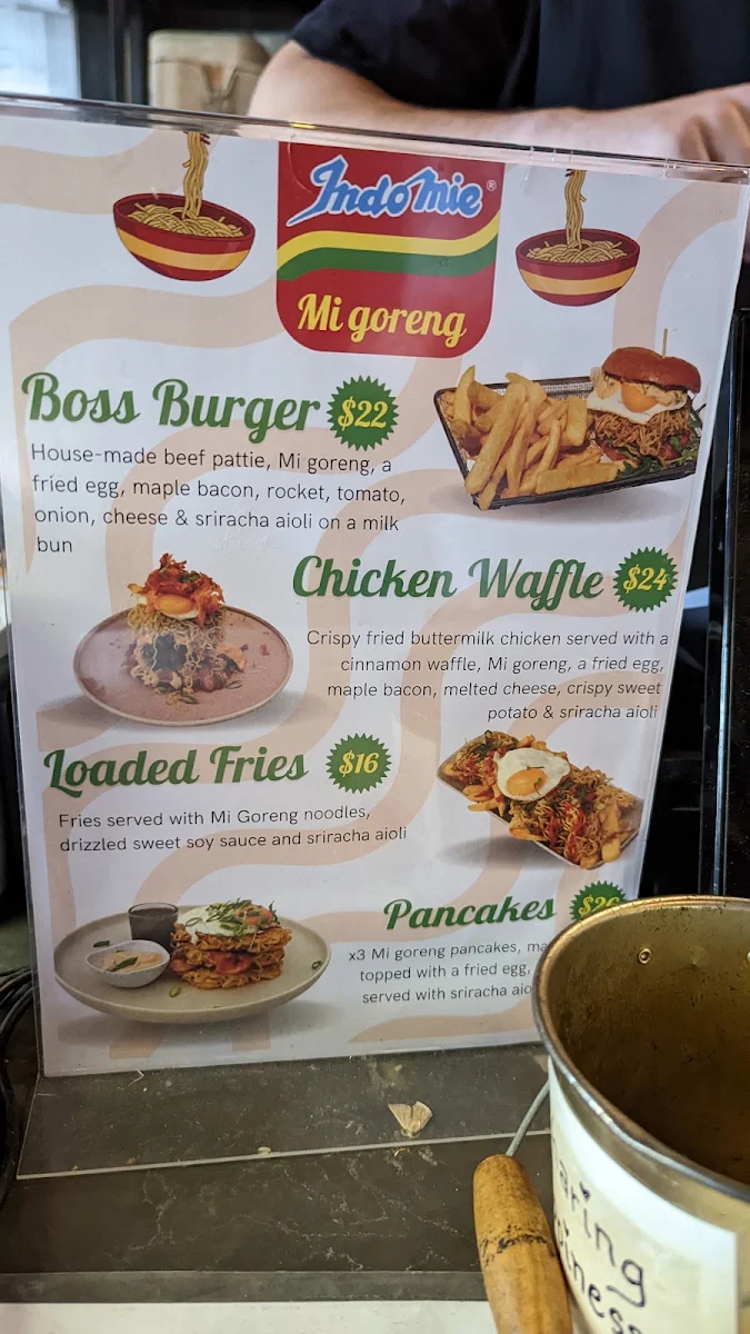 Menu, XS Espresso North Parramatta